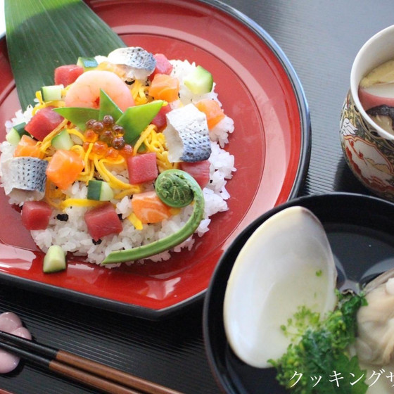ひな祭りを祝う日本料理