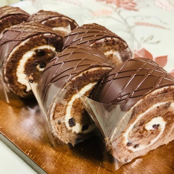 バタークリームのロールケーキ　（ランチは中止いたします）
