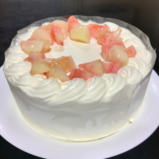 桃のショートケーキ＆コペパンサンド