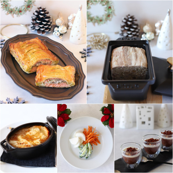 【おもてなし料理でおうちレストラン】ークリスマス、年末にうれしいメニューー  