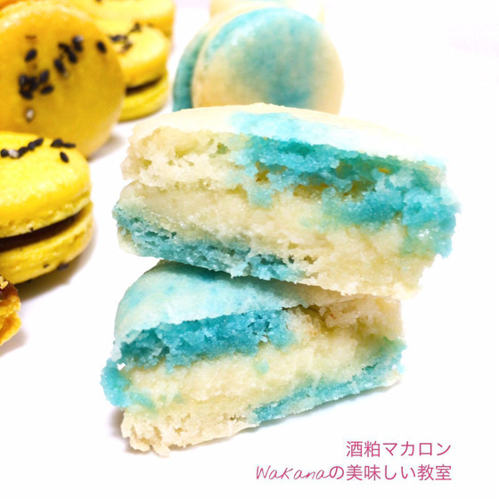 酒粕の華やかな風味が上品に味わえる大人のためのマカロン