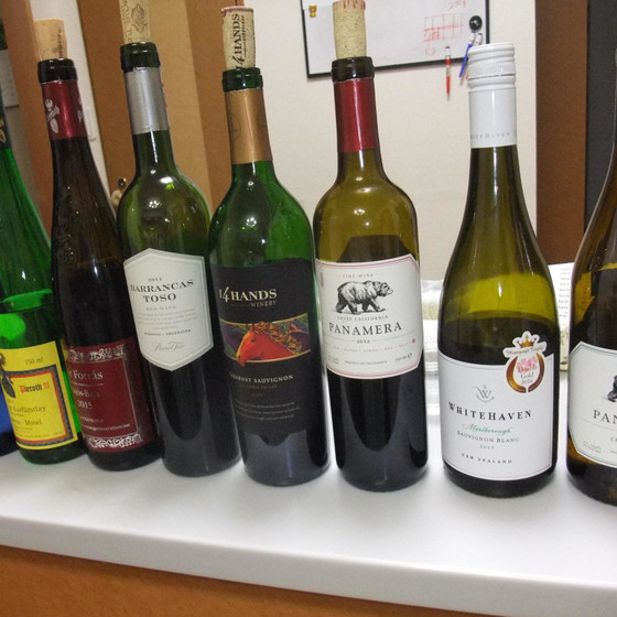 秋のワインの試飲会