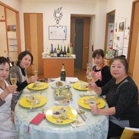 夏のワインを試飲会
