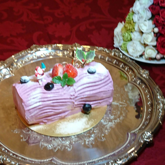 はじめてのお菓子作り　ブッシュ・ド・ノエル