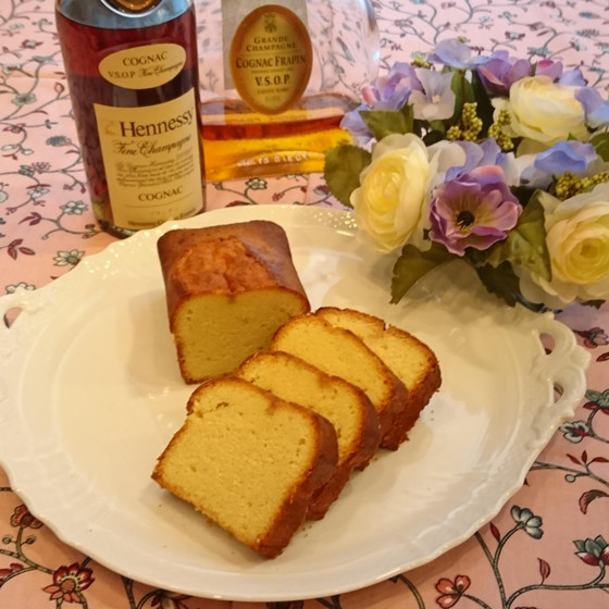 はじめてのお菓子作り　ブランディーケーキ