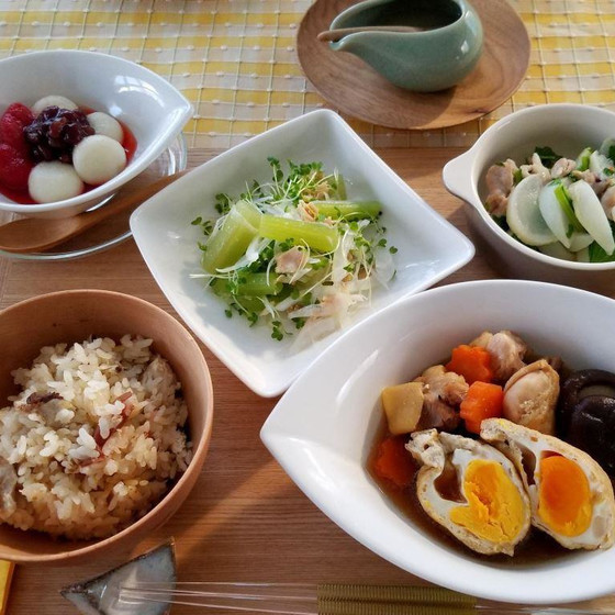 自慢したくなる普段着の春の和食♪