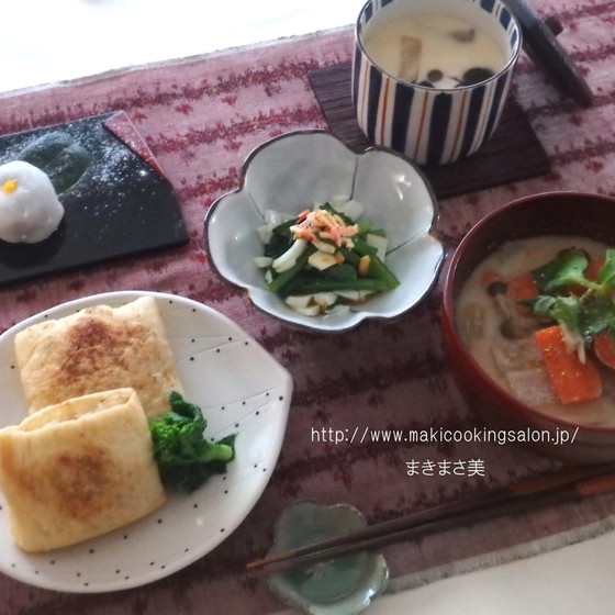 体が芯から温まる睦月の献立