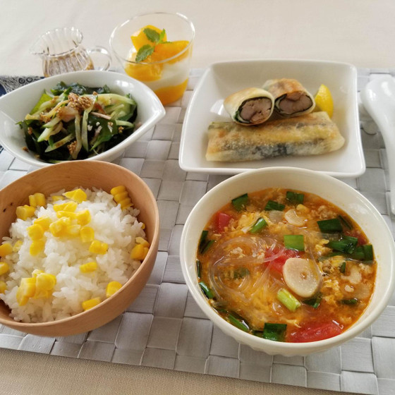 夏の元気中華♪