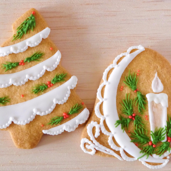クリスマスアイシングクッキー