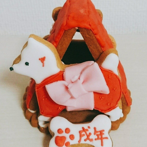 お正月戌年クッキー