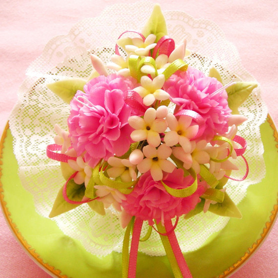 カーネーションの花束