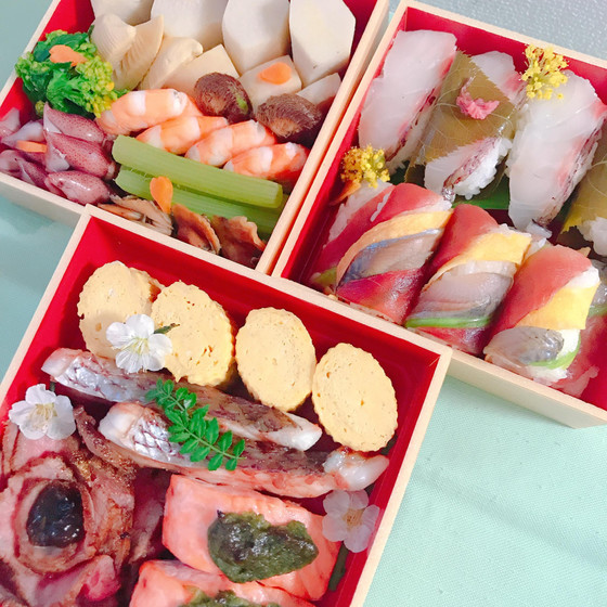 八女教室「春愛でる　野立弁当」