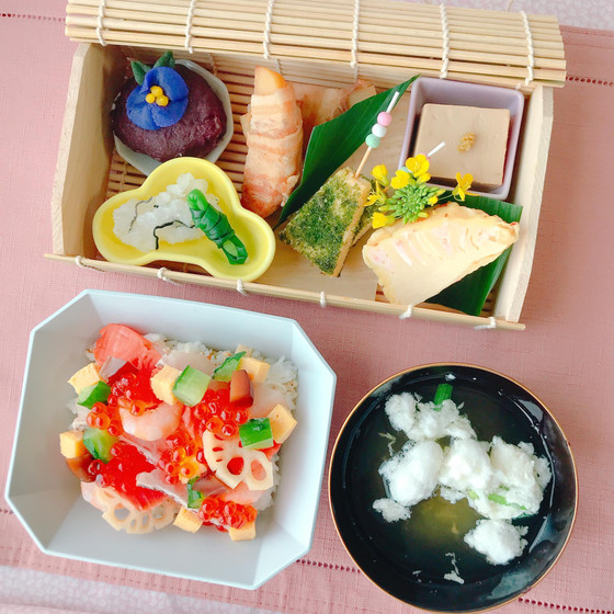 久留米教室「「お花見行楽弁当」 