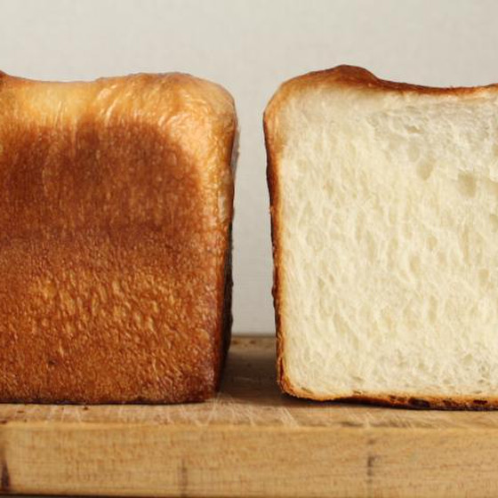湯種を使用した角食です
