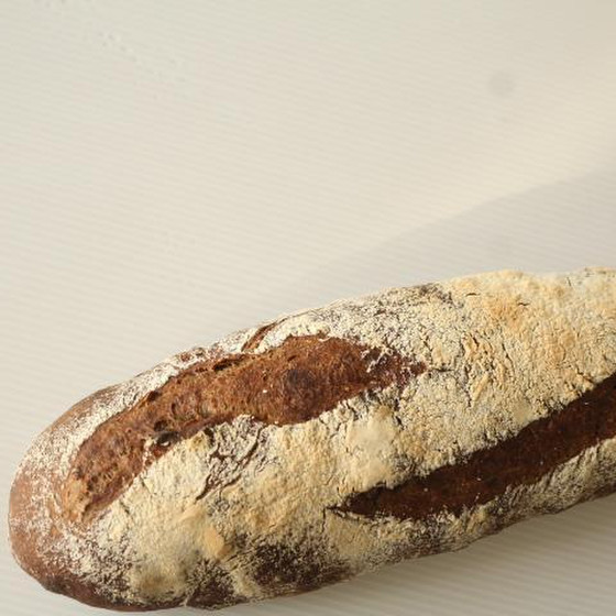 少量の湯種を使うカンパーニュです