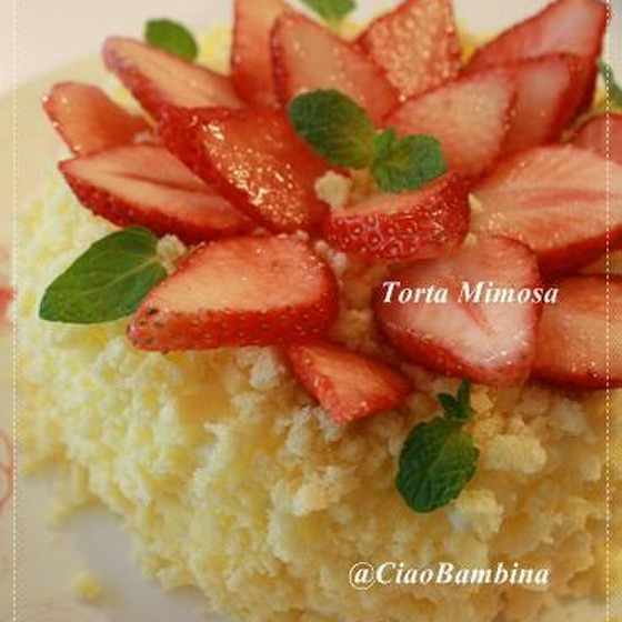 オンラインレッスン・ミモザケーキと春野菜イタリアン