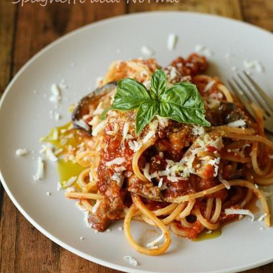 初心者のための入門イタリアン！ナスとトマトのスパゲッティ