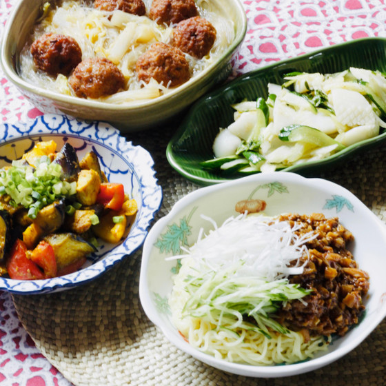 夏の中華レッスン