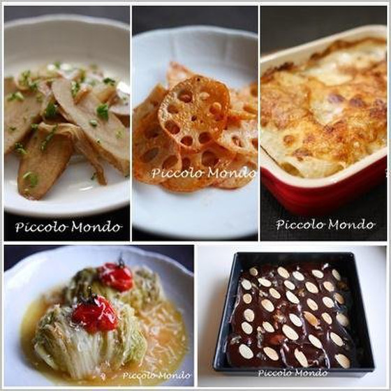 ★日本の野菜でイタリア料理&バレンタインドルチェ★