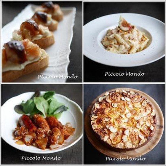 いちじくでイタリア料理＆ドルチェ♪