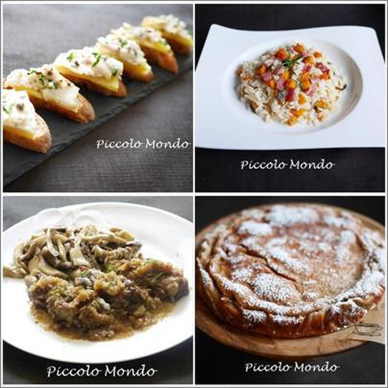 秋のイタリア料理＆ドルチェレッスン