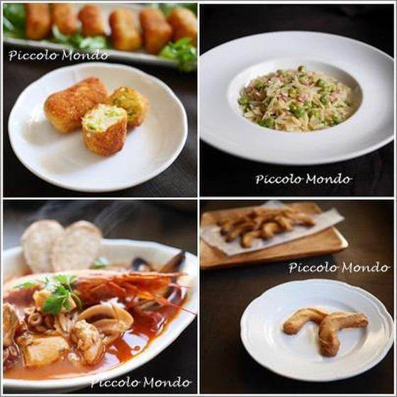 春のイタリア料理＆ドルチェレッスン♪