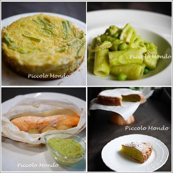 【オンライン】えんどう豆尽くしのイタリア料理＆ドルチェ-A