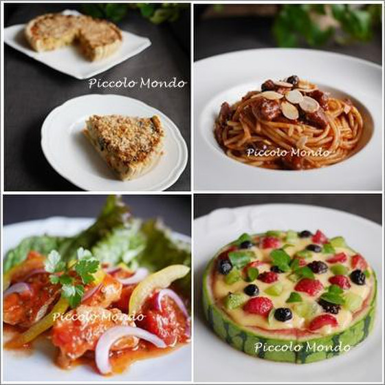 ★夏のイタリア料理＆ドルチェレッスン♪