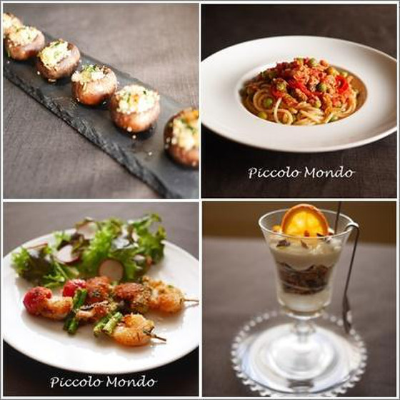 春のイタリア料理＆ドルチェレッスン♪