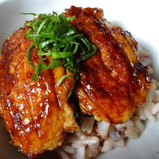 うな丼風 Mock Grilled Japanese Eel
