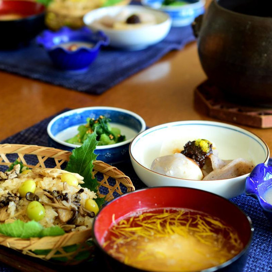 秋の和食　