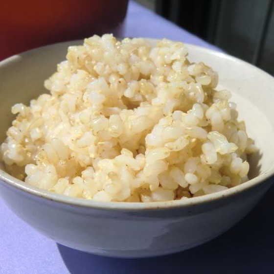 新米で　ご飯を炊いてみよう！　