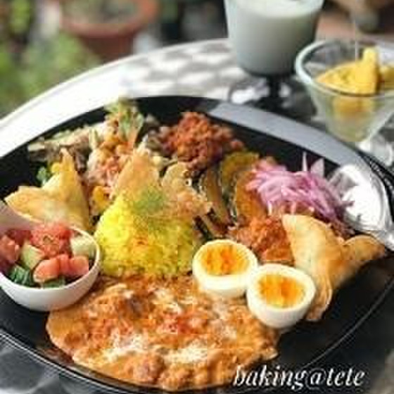 １度に３種類作れるカフェスタイルのスパイスカレー♬