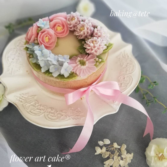趣味からお仕事にもできる花束みたいな「あんフラワーケーキ」
