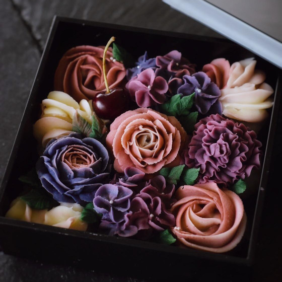 秋色のブーケみたいな「華おはぎ」