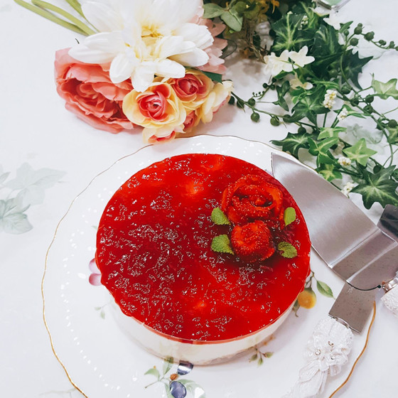 春のレアチーズケーキレッスン