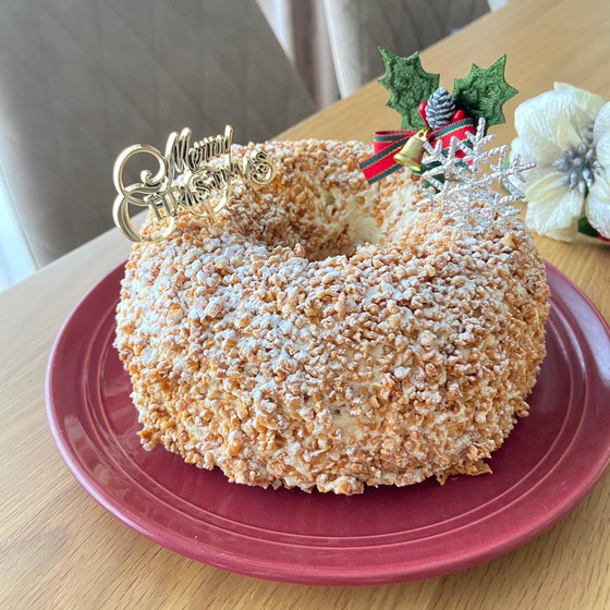 クリスマスケーキ（フランクフルタークランツレッスン）のご案内