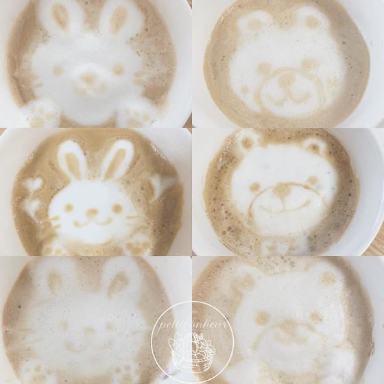 デザインラテアート体験お茶会♡