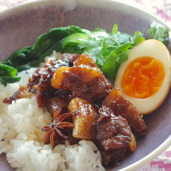 エムズＣ　ルーロー飯を作り置きOKの便利副菜と一緒に