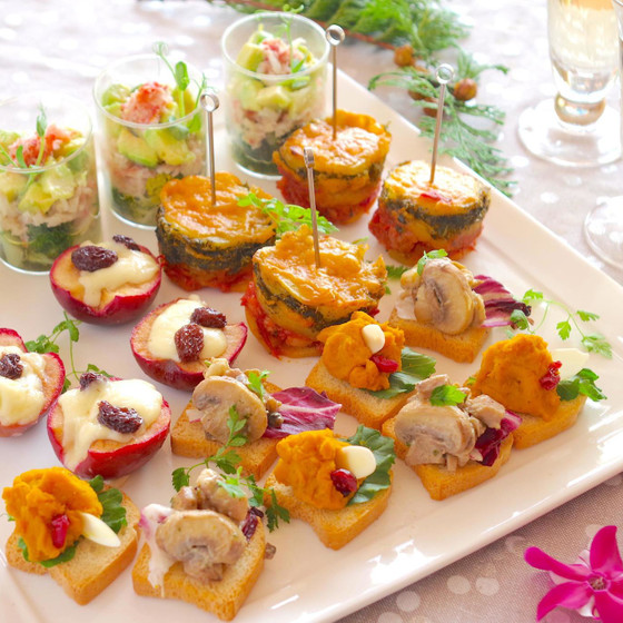 クリスマスA 　テーブルが華やぐメニューがいっぱい！