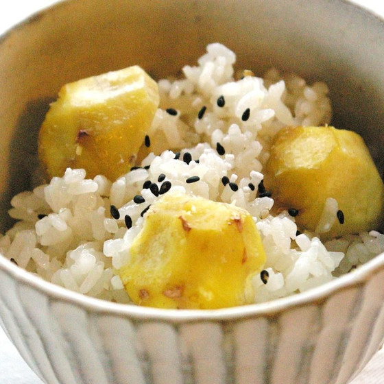 スターター　秋の味覚　栗ごはんをマスターしましょう！