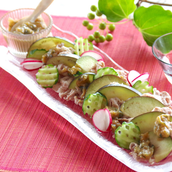 Zoomレッスン−7 夏野菜で和みの和食