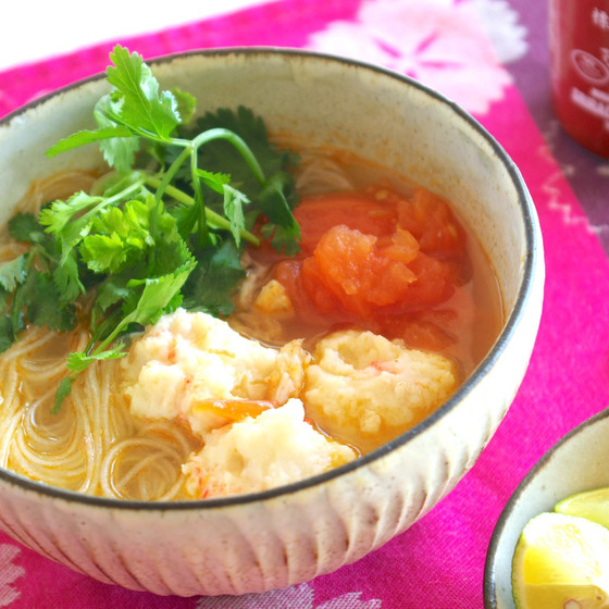 【全3品】おうちで楽しむほんのりエスニック　蟹みそ缶を使って手軽に作れるごちそうビーフン&大人気のダージーパイ　他