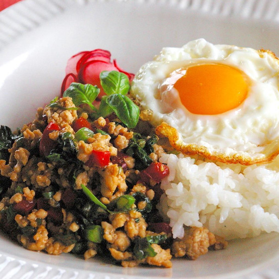 一緒に作ろう♪　ガパオをおうちで作りましょう♪ 　簡単なのに本格味に感激！