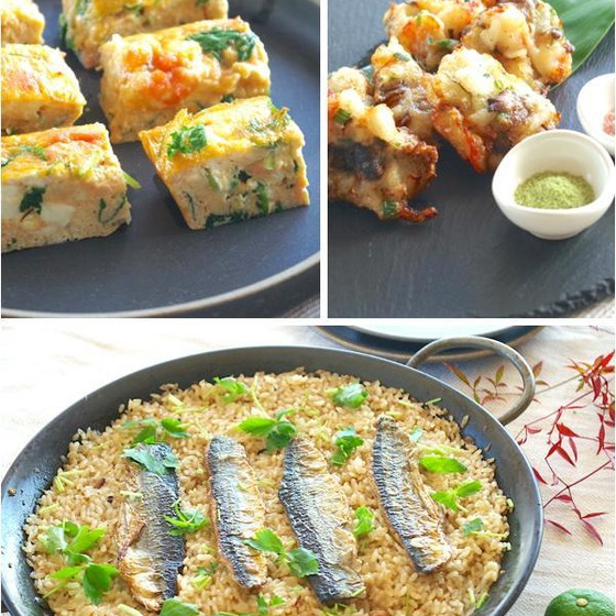 【全３品】さんまの季節がやってきた！季節限定のごちそうパエリア&華やかおばんざい 