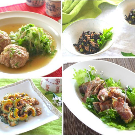 【中山】【全４品】　暑い季節、フライパンでチャチャっと作れる夏のおばんざい