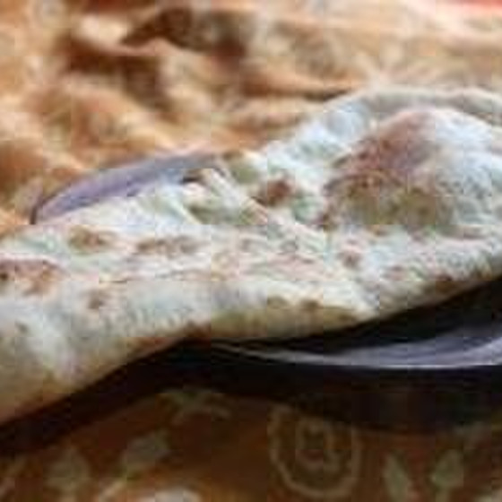 【単発　1day】ナン・お豆とズッキーニのキーマカレー