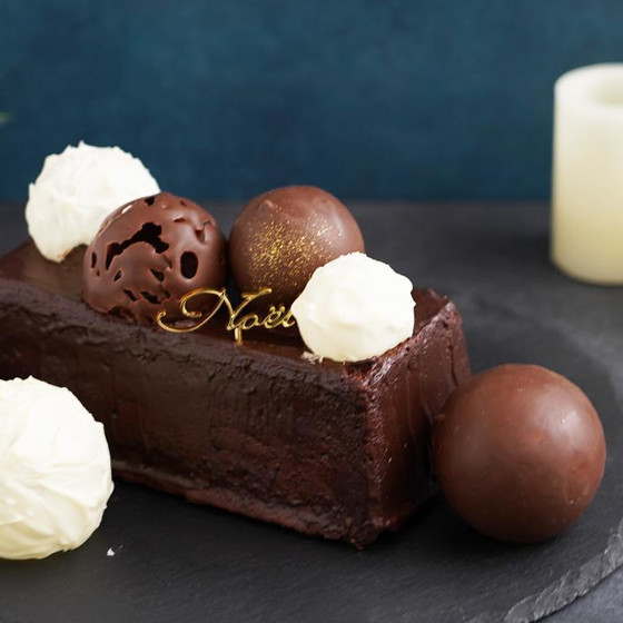 バレンタインのケーキを豪華に。チョコのボールが作れるチョコレートバブルケーキ。他のケーキのトッピングにも＾＾