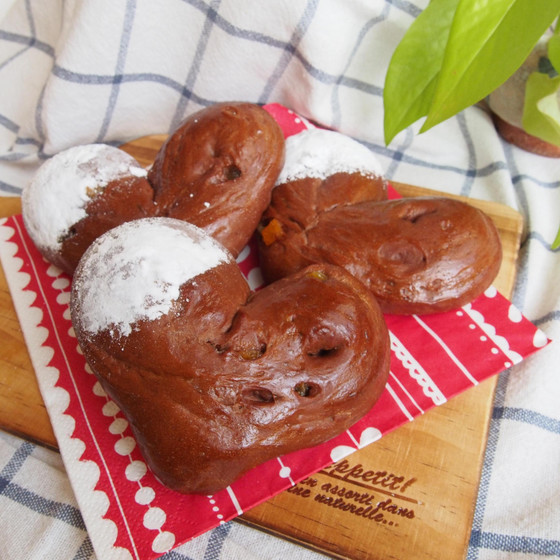 【体験教室】ハートチョコパンと焼きドーナッツ