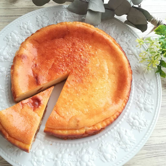 【ボール一つで出来る】しっとり美味しいベイクドチーズケーキ